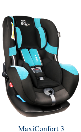 Rehausseur Isofix BOULGOM Safefix Confort Nicaragua groupe 2/3